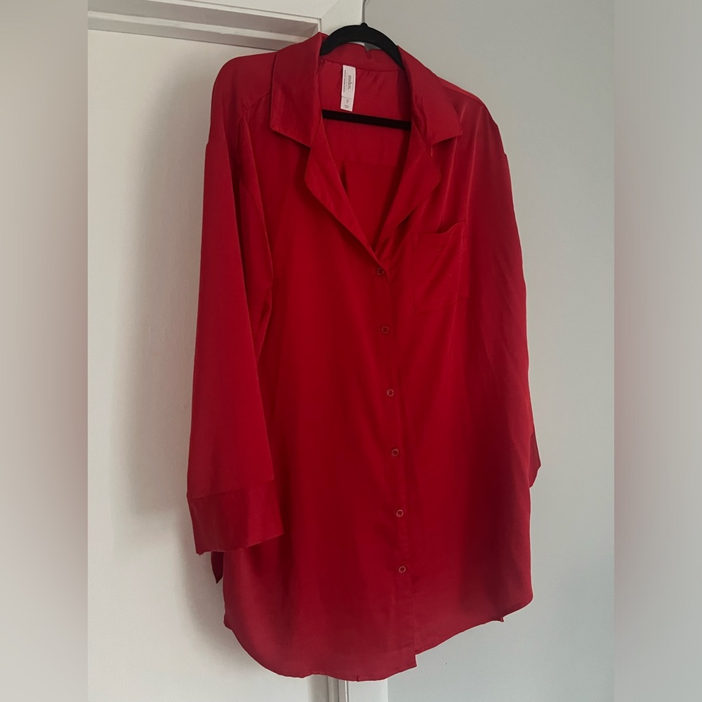 Red Women's Blouse